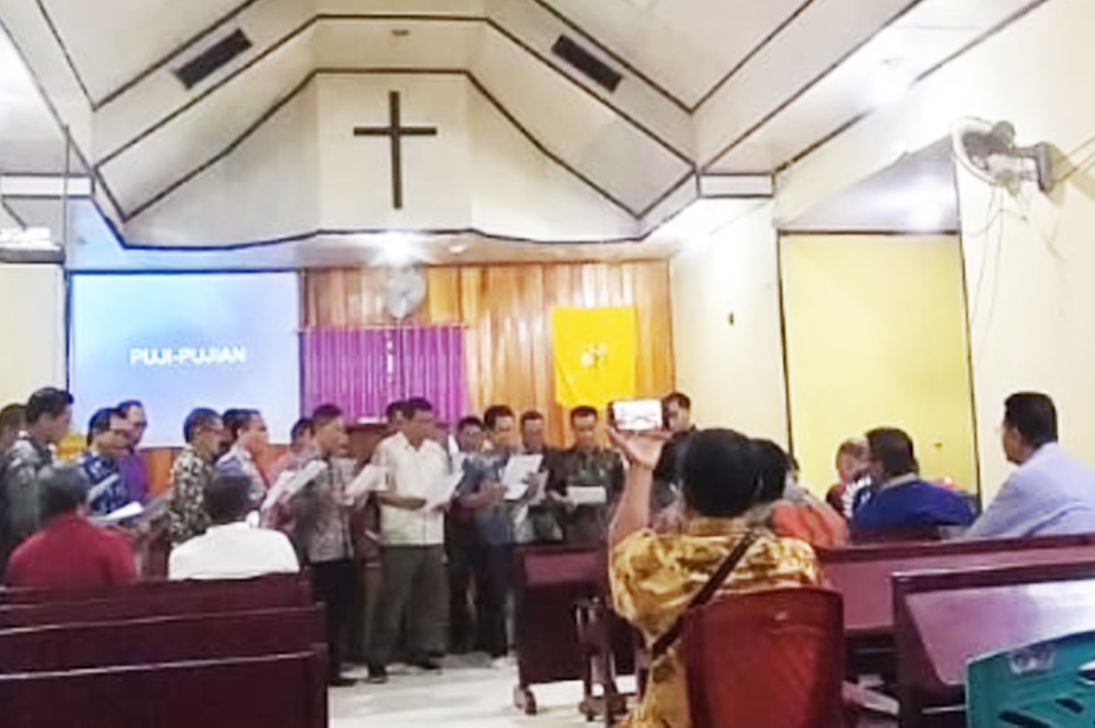 Ibadah gabungan PKBGT Klasis Kaltimteng 