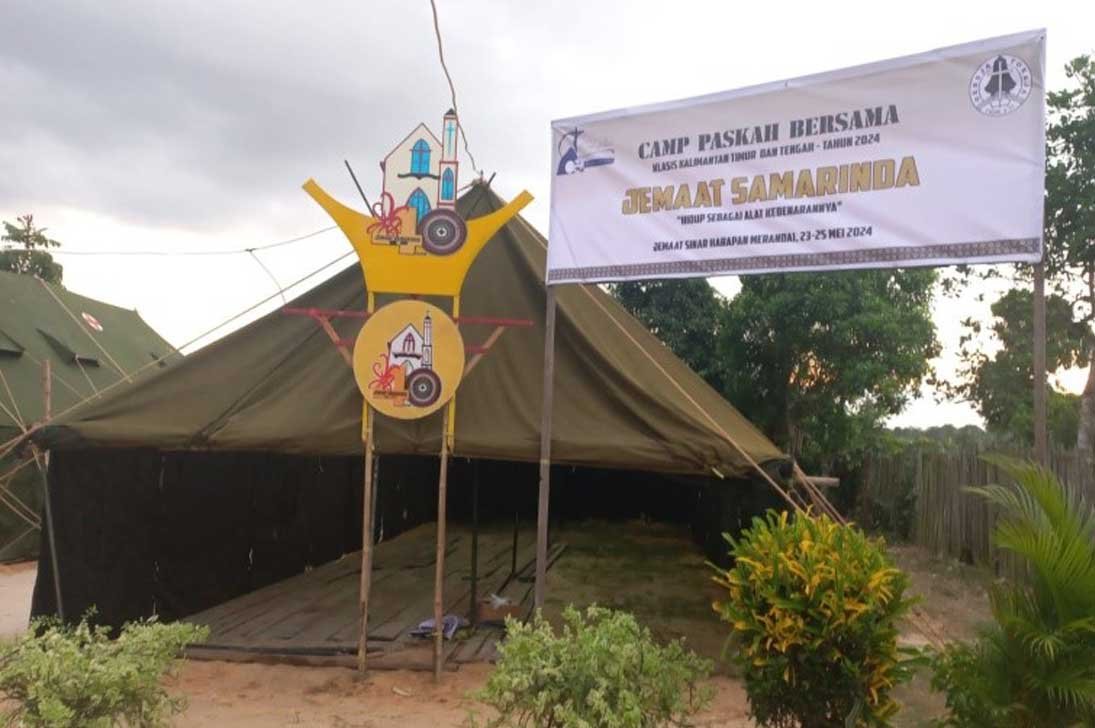 Camp Paskah bersama Klasis Klasis Kaltimteng 2024 