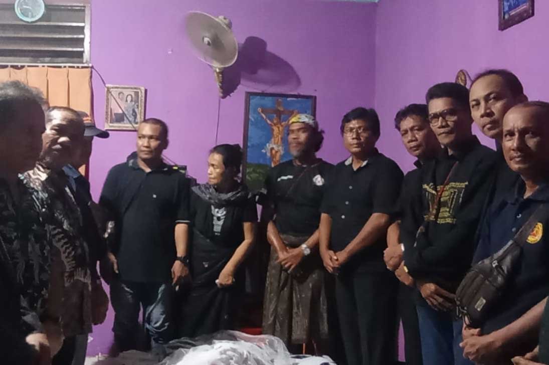 Kunjungan duka cita Pengurus PKBGT