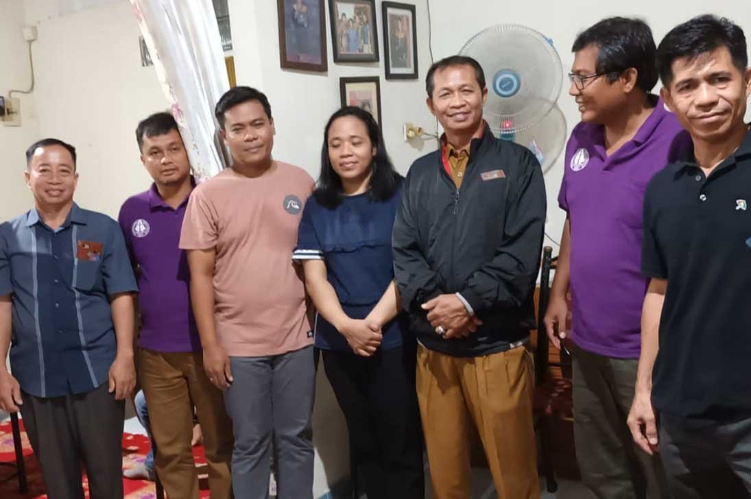 Kunjungan duka cita Pengurus PKBGT