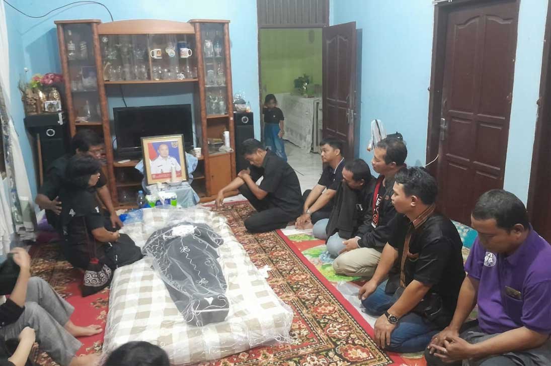 Kunjungan duka cita Pengurus PKBGT
