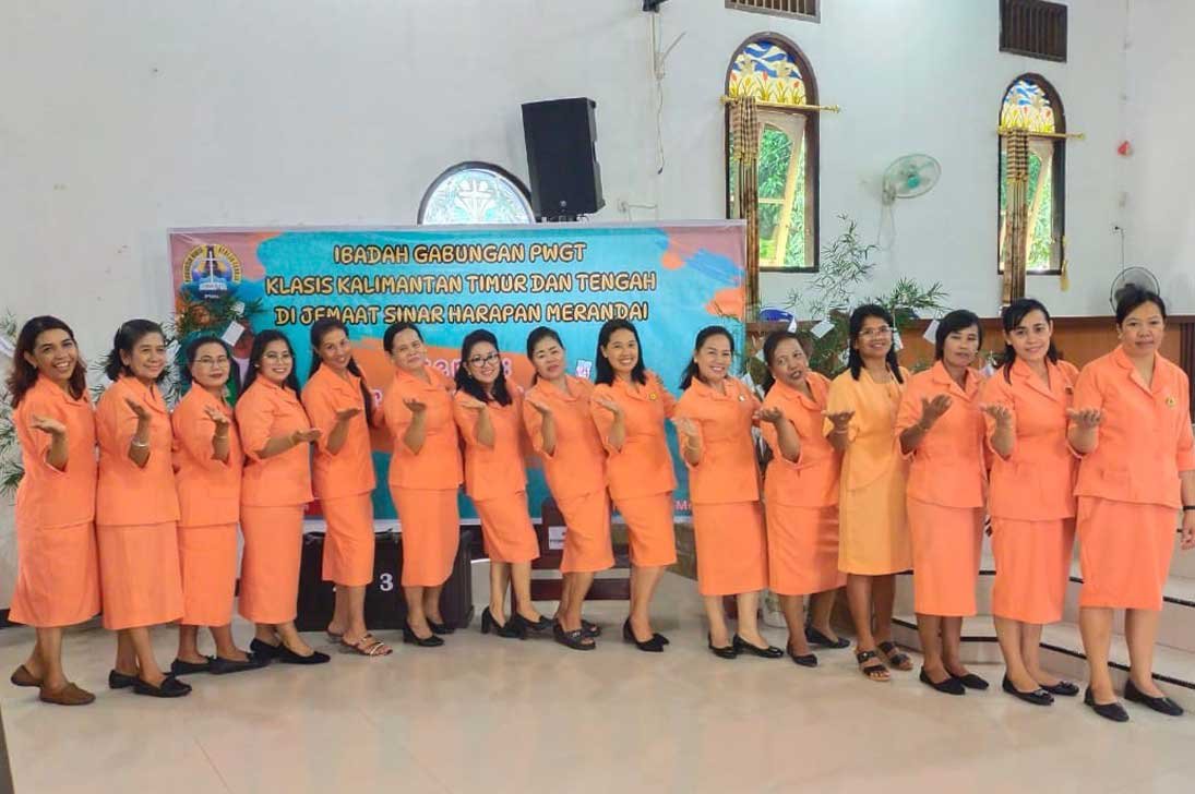Ibadah Gabungan PWGT Klasis Kaltimteng