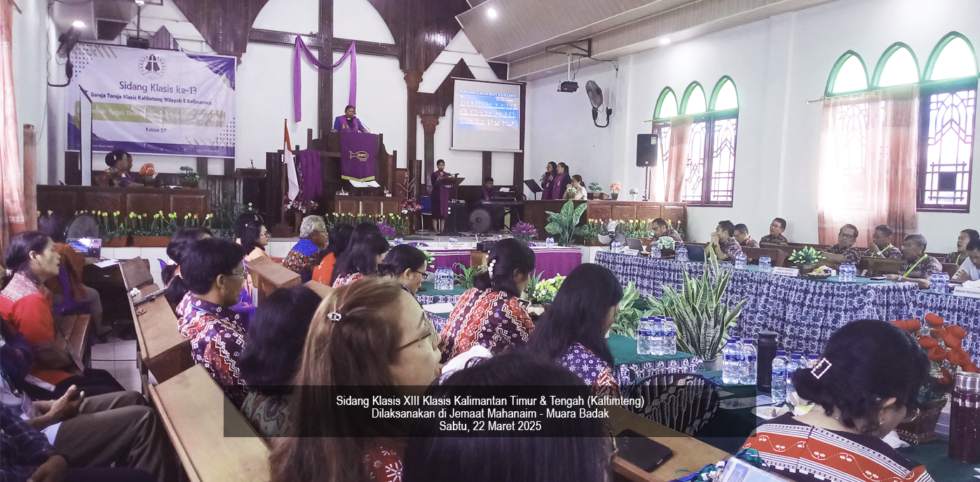 SIDANG KLASIS XIII - KALTIMTENG