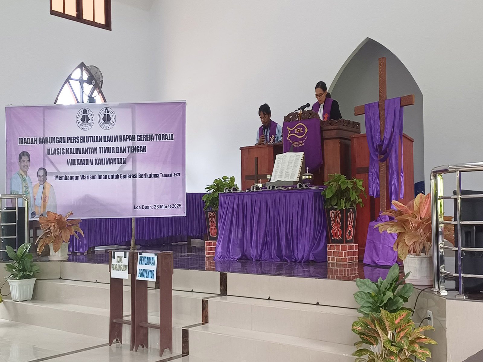 Ibadah Gabungan PKBGT Klasis Kaltimteng